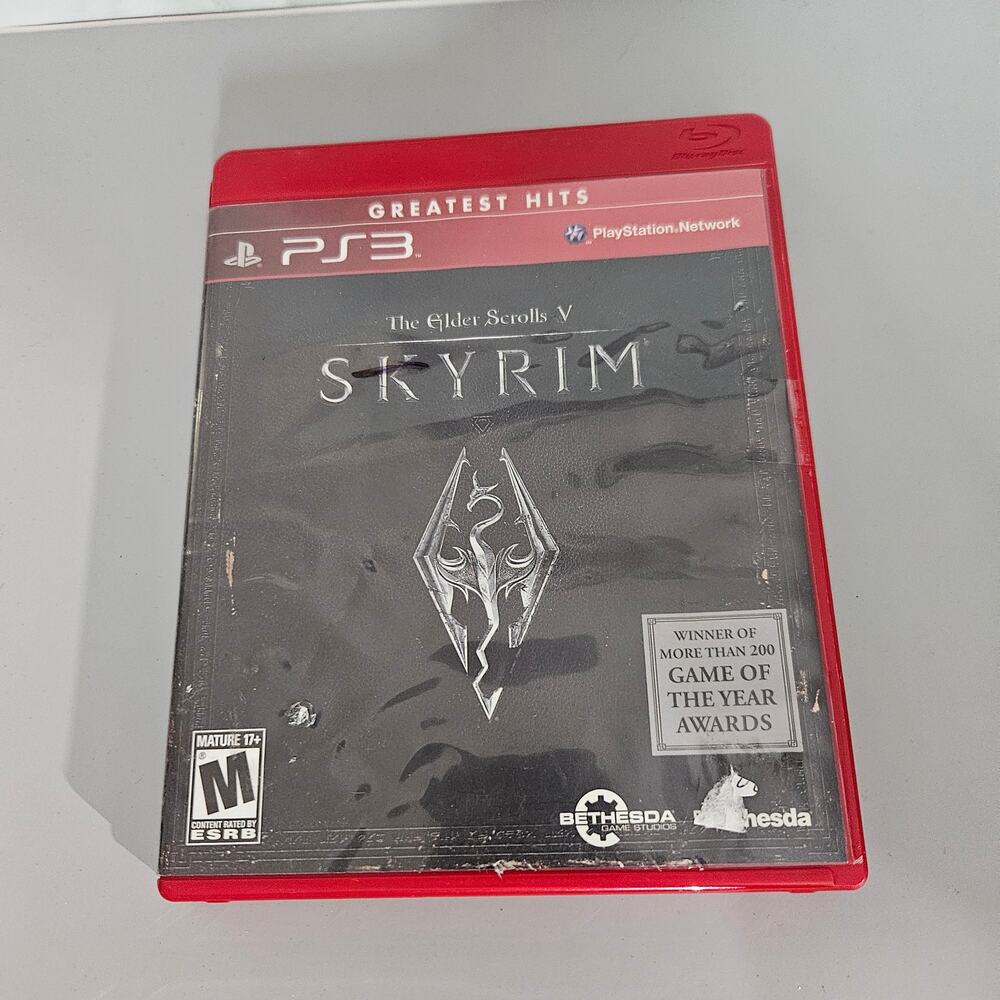 PS3 Skyrim the Elder Scrolls V Game